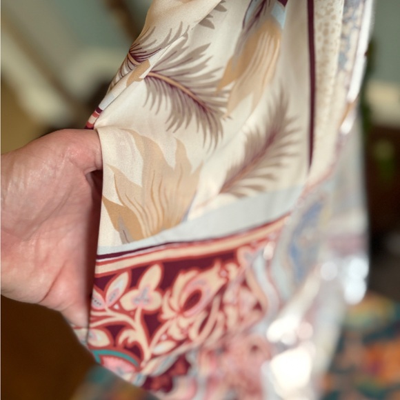 Bohemian Paisley Slip On Maxi Dress - Picture 6 of 13